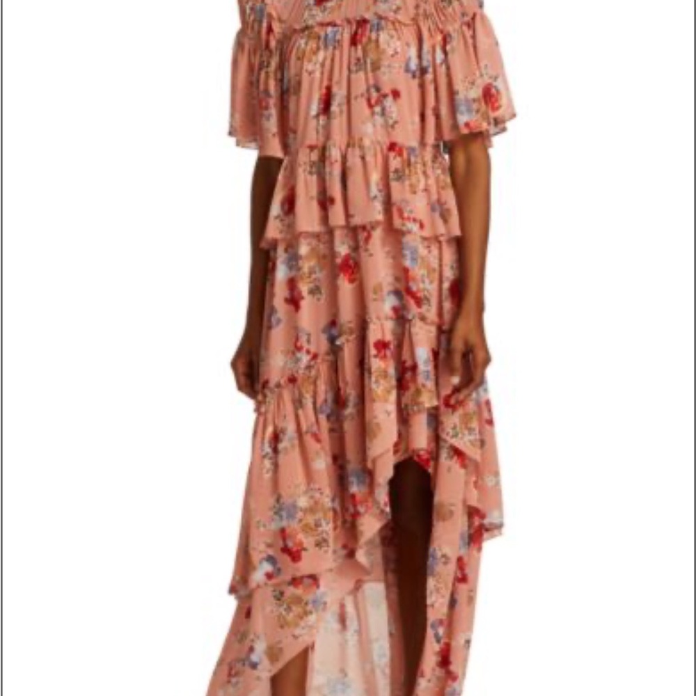CINQ A SEPT Floral Layered Dress size 2